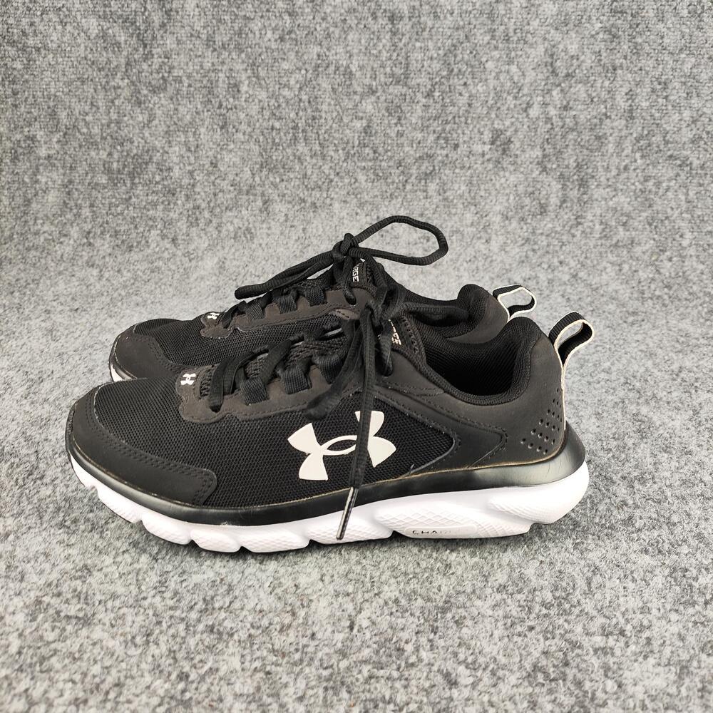 Under Armour Shoes Womens Size 5.5 Black Mesh Running Sneakers 3024591-001